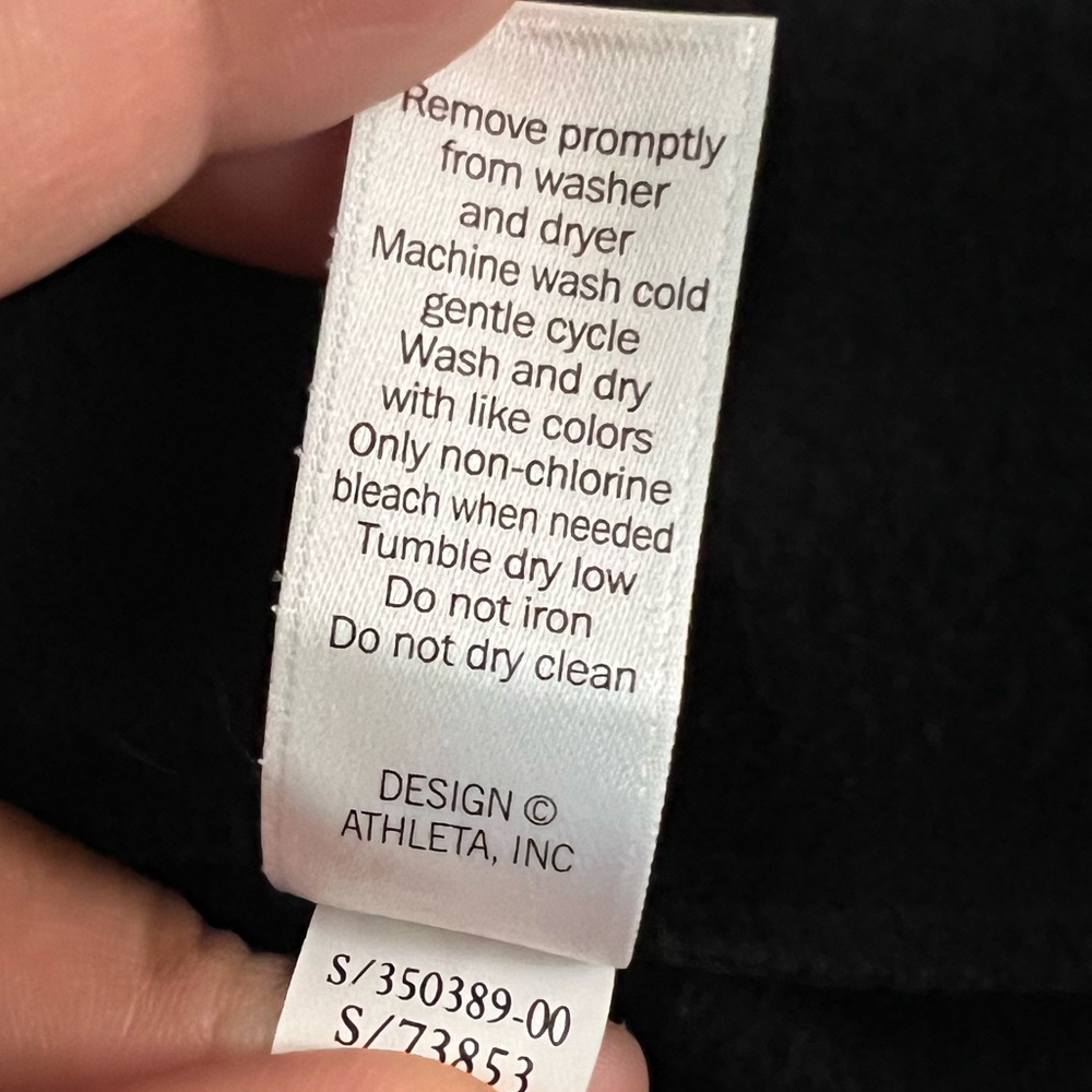 Athleta women black size extra small Vest - Picture 14 of 14